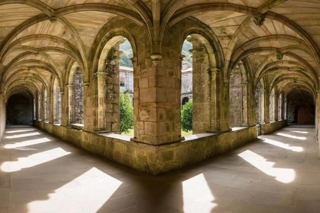 Apartamento Con Jardin Y Piscina Temporada Verano Privados Samieira Buitenkant foto