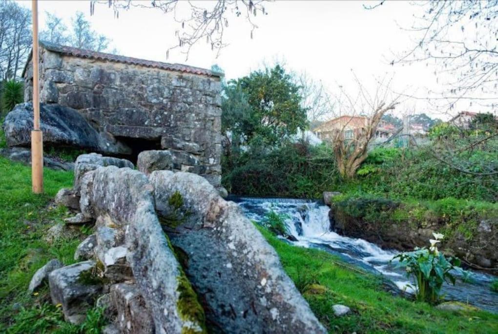 Apartamento Con Jardin Y Piscina Temporada Verano Privados Samieira Buitenkant foto