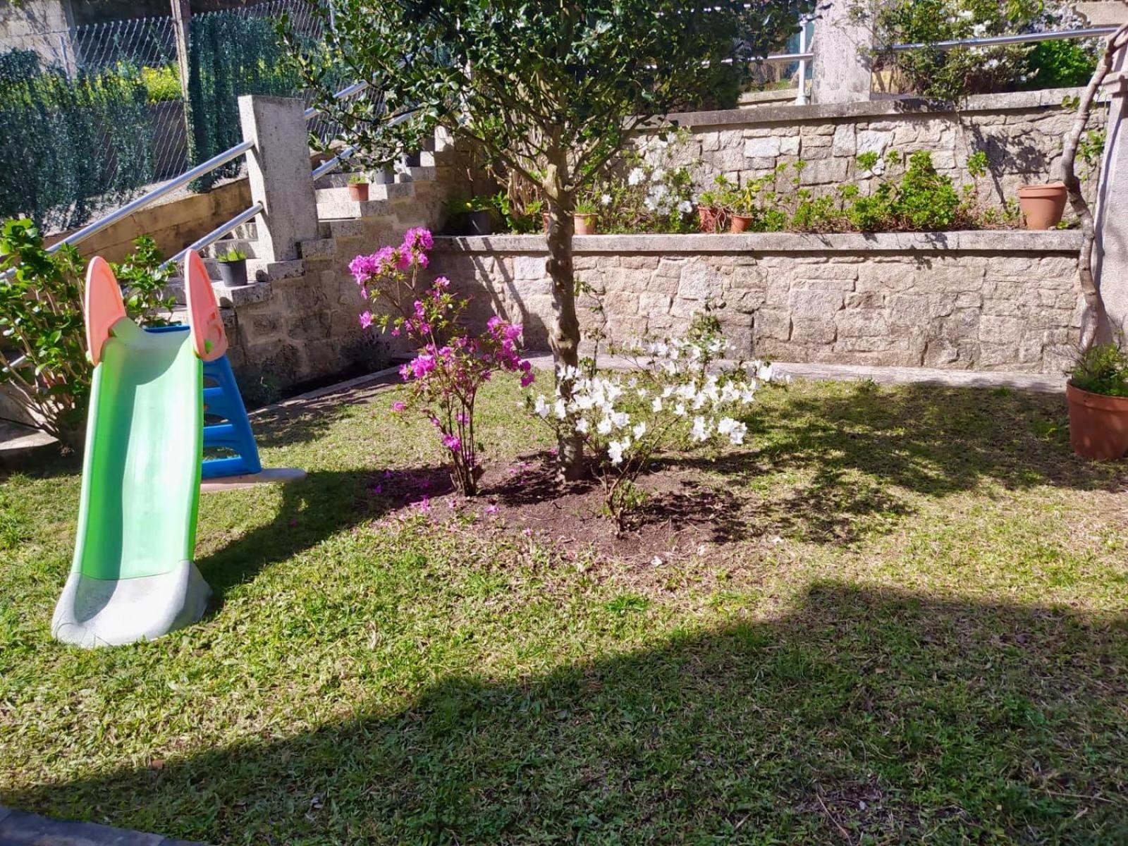 Apartamento Con Jardin Y Piscina Temporada Verano Privados Samieira Buitenkant foto