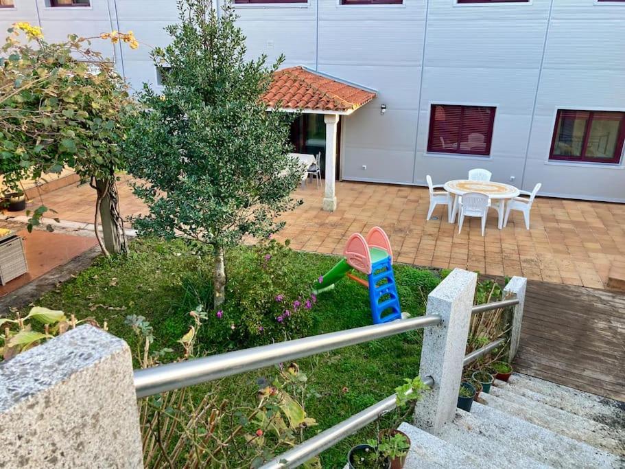 Apartamento Con Jardin Y Piscina Temporada Verano Privados Samieira Buitenkant foto
