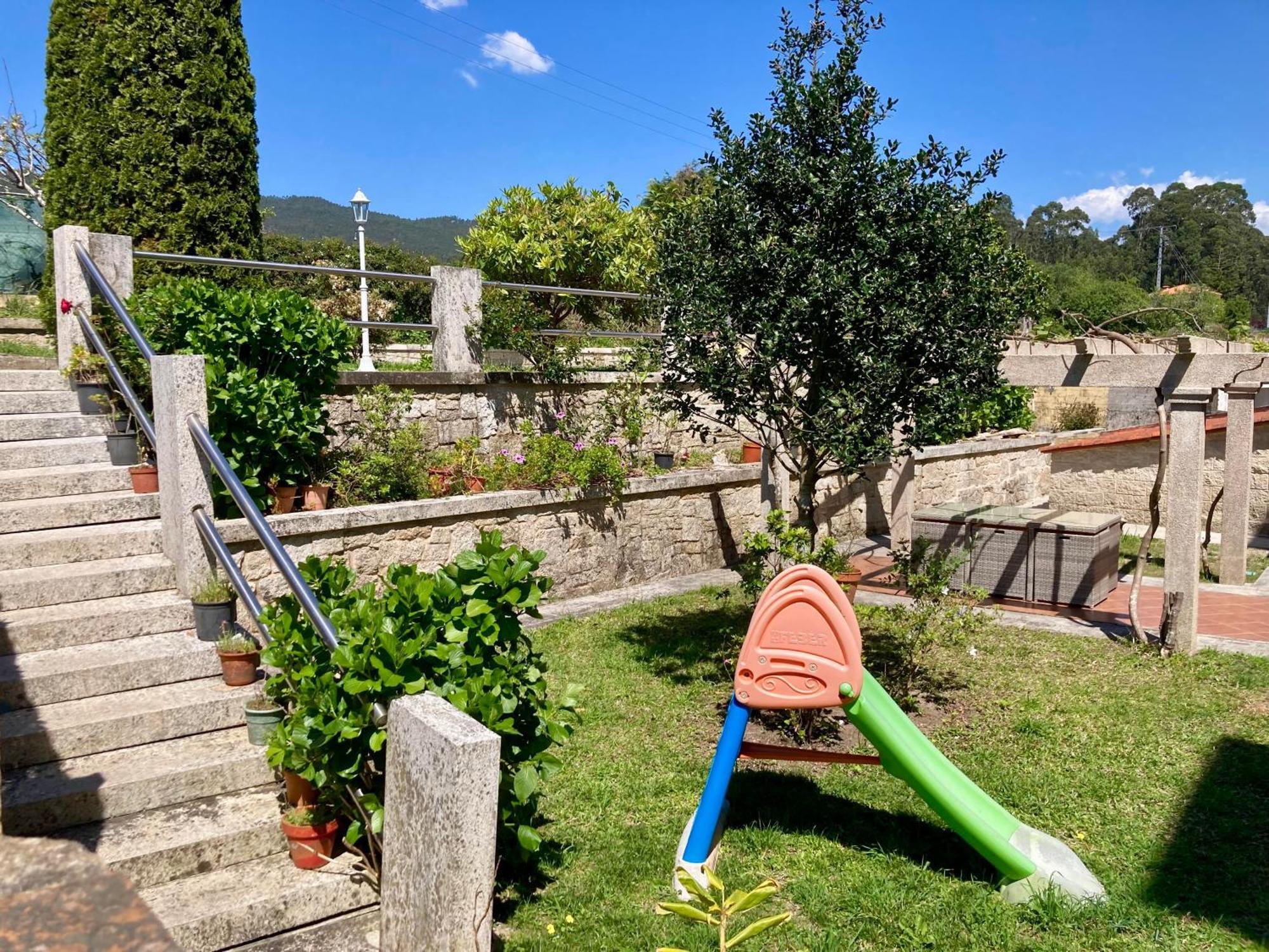 Apartamento Con Jardin Y Piscina Temporada Verano Privados Samieira Buitenkant foto