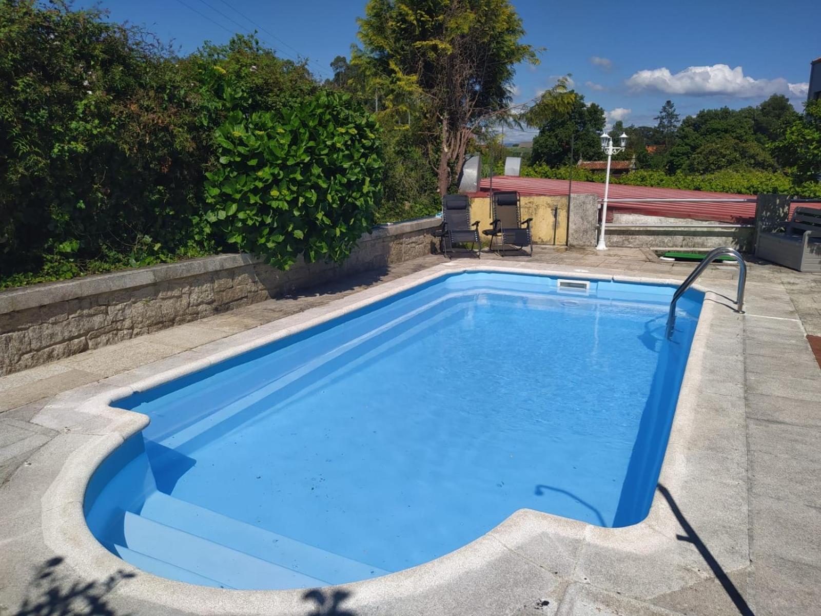 Apartamento Con Jardin Y Piscina Temporada Verano Privados Samieira Buitenkant foto